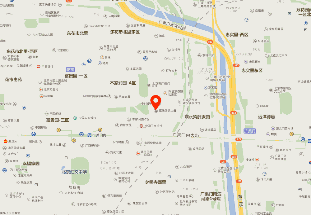 嘉禾国信大厦位置地图